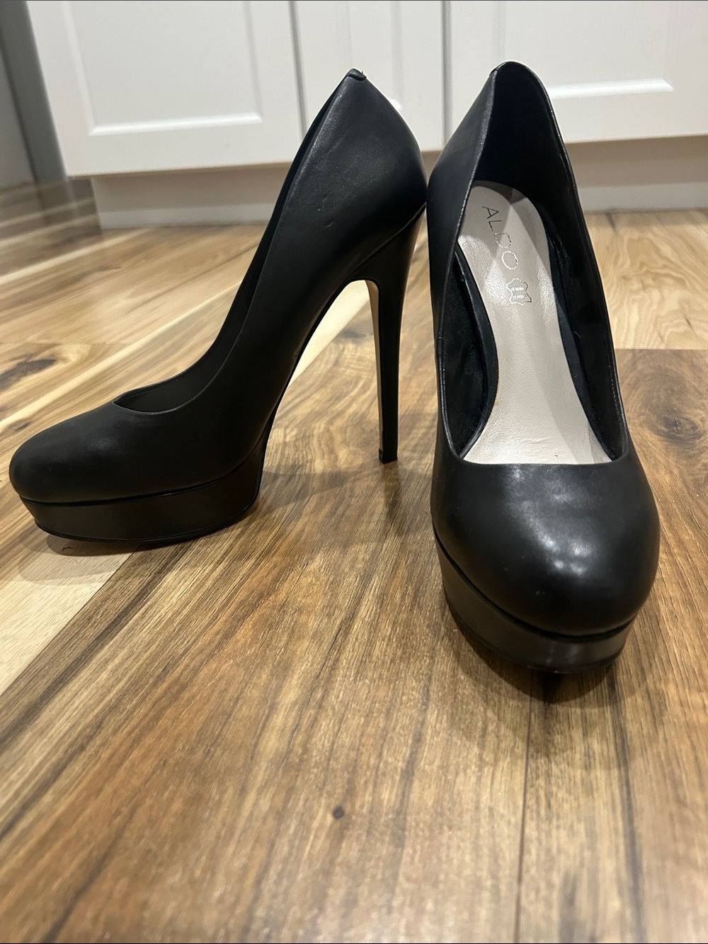 ALDO Black Platform Stiletto Pumps - High Heel Women's Shoes